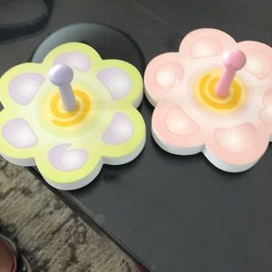 Pottery barn - Cute hooks for a bedroom or bathroom.